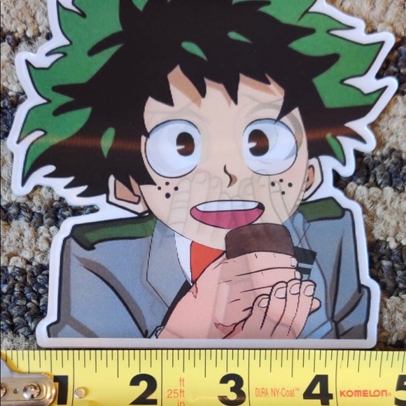 Deku My Hero Academia Motion Sticker - Picture 4 of 4